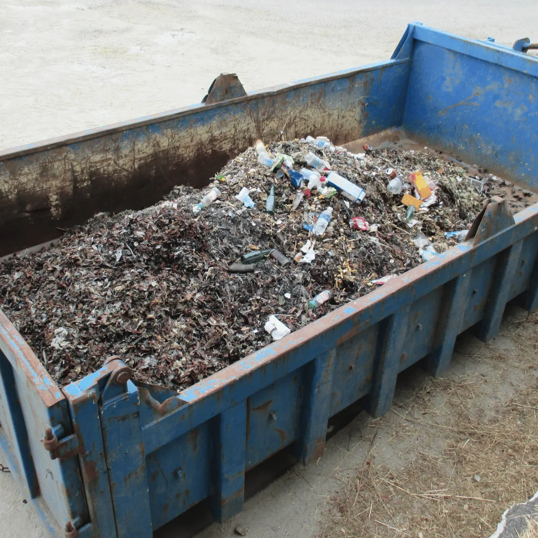 Déchets acceptés et interdits en benne